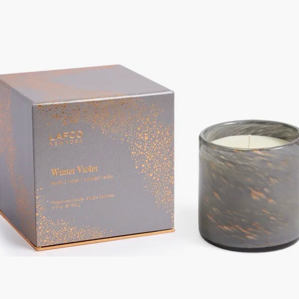 LAFCO Winter Violet Candle Limited Edition 6.5 fl. oz NEW IN BOX